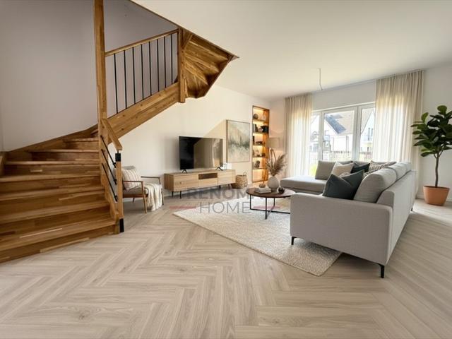 Na sprzedaż dom szeregowy z antresolą i ogrodem 54 m²