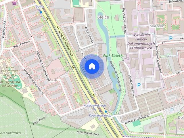 Dom szeregowy, 8 pokoi, 300 m², Mokotów Sielce