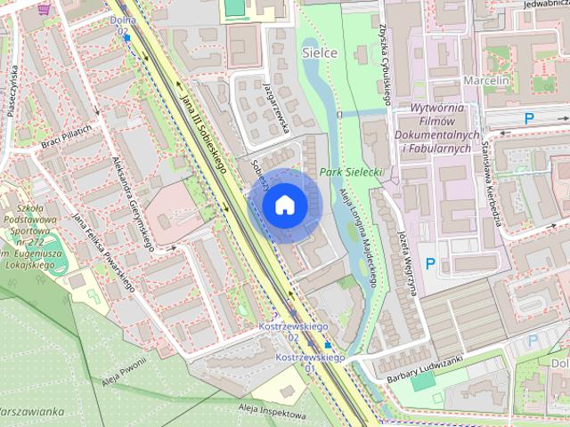 Dom szeregowy, 8 pokoi, 300 m², Mokotów Sielce