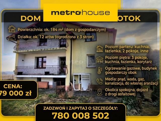 Dom, Potok, 184.00 m², sprzedam dom