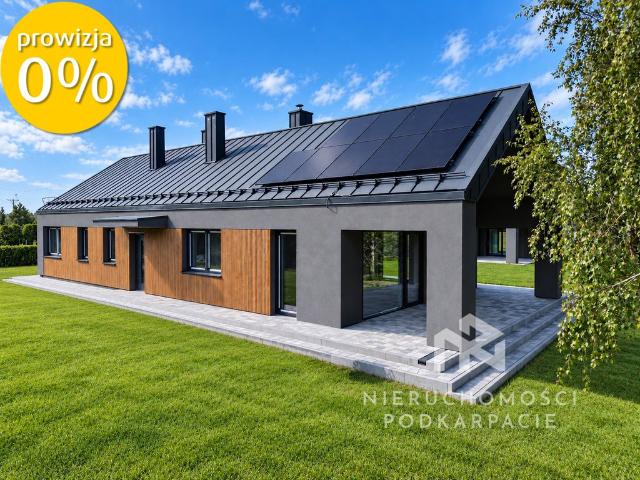Dom PREMIUM 137,9 m² z garażem w Rzeszowie nowoczesny układ