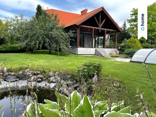 Dom premium 332 m² z basenem, jacuzzi i ogrodem zimowym