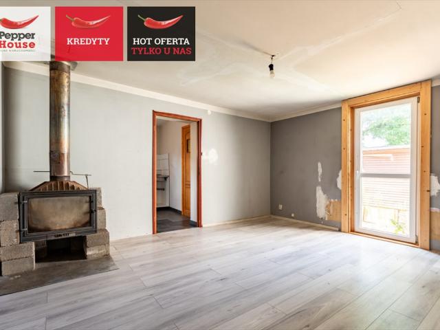 Dom w zabudowie bliźniaczej 48 m² potencjał do remontu