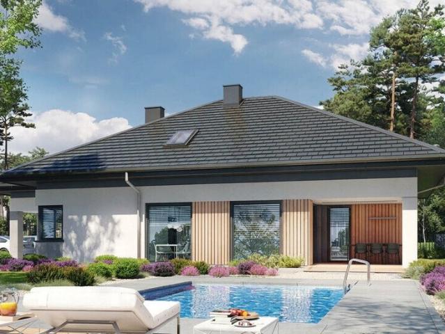 Dom w Dąbrówkach 164 m² w stanie surowym otwartym