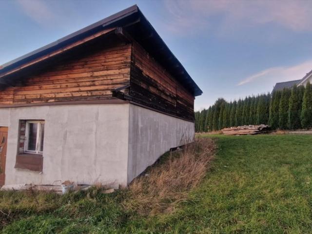 Dom w Goleszowie surowy zamknięty, widoki na góry