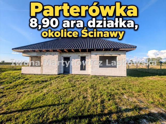 Dom w Lasowicach 109,59 m² z tarasem i widokiem
