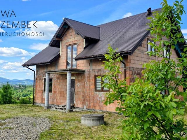Dom w Limanowej z widokiem na Beskid Wyspowy polecam!