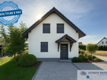 Dom w stanie surowym z możliwością wykończenia, 78,94 m²