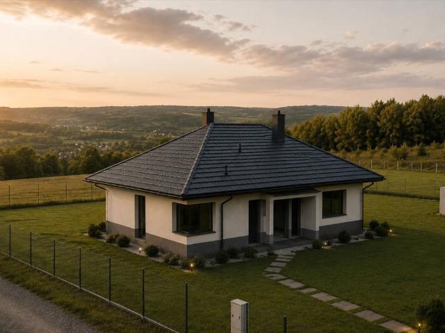 Dom w stanie surowym z dużym potencjałem i widokiem