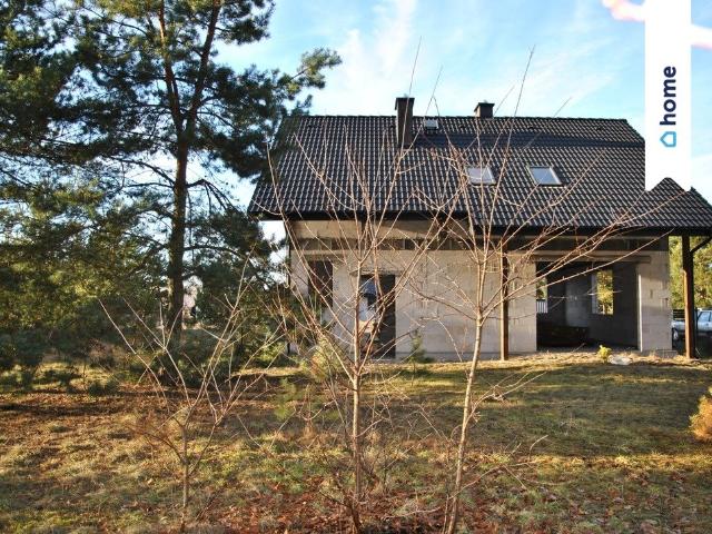 Dom w stanie surowym z lasem, 120,5 m2, Władysławowo