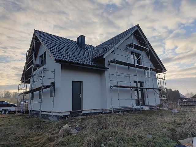 Dom 134 m² po kluczowych etapach budowy, gm. Żarów