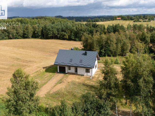 Dom w stanie surowym zamkniętym 164,51 m² duża działka 1405 m²