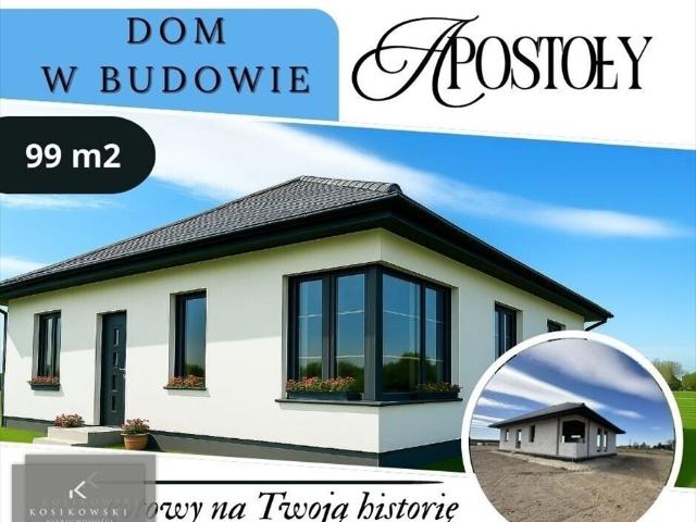 Dom w stanie surowym otwartym, 99 m², Smarchowice Wielkie zapraszam