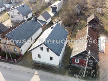 Dom wolnostojący w stanie surowym zamkniętym, 120 m2