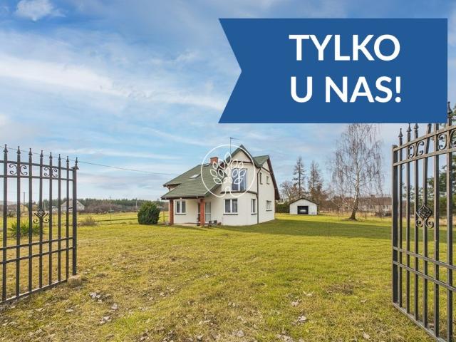 Dom wolnostojący z dużą działką i blisko jeziora