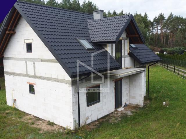 Dom wolnostojący 119,3 m² ogrzewanie podłogowe widok na las