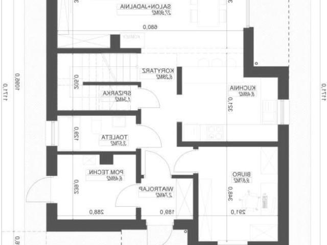 Dom wolnostojący 121 m² nowoczesny układ i przestrzeń