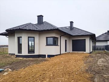 Dom wolnostojący 124 m2 z garażem, stan deweloperski