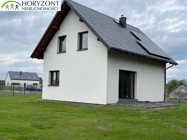 Dom wolnostojący 126 m2 z pompa ciepła i PV w Mściszewicach