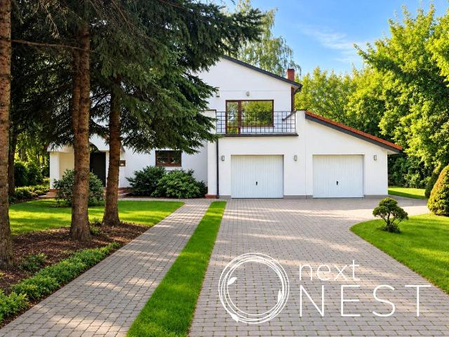 Dom wolnostojący 350 m² z garażem na wynajem ul. Leśna, Konstancin Jeziorna, Chylice