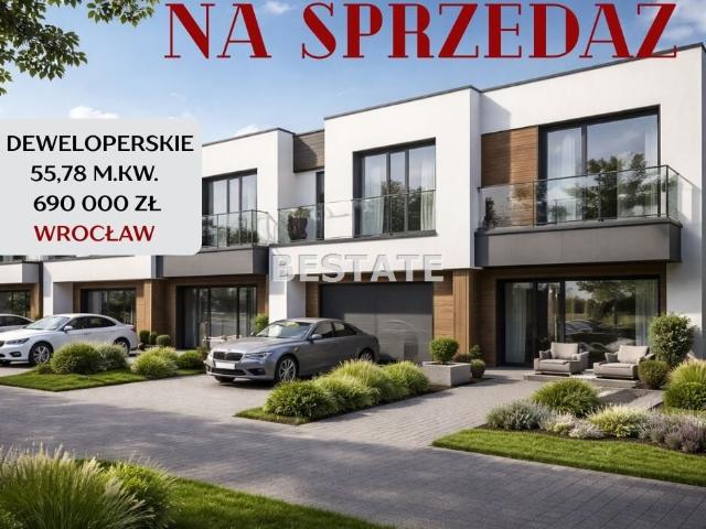 Dom, Wrocław Psie Pole Zawidawie Psie Pole, 57.55 m², sprzedam dom