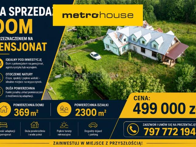 Dom, Ustrzyki Dolne, 369.00 m², sprzedam dom
