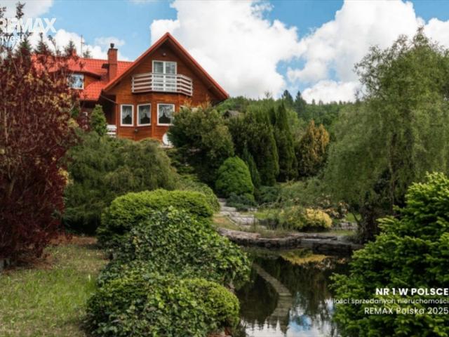 Dom z widokiem na góry, sauna, jacuzzi i oczko wodne