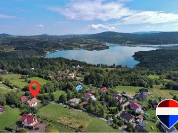 Dom z widokiem na jezioro w Mucharzu, 180 m²