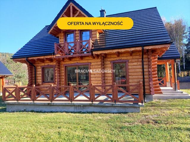 Dom z bali 174 m² w Trzebuni polecam
