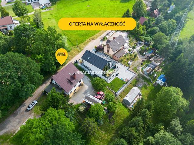 Polecam dom z dużym potencjałem i pięknym widokiem w Świątnikach Górnych
