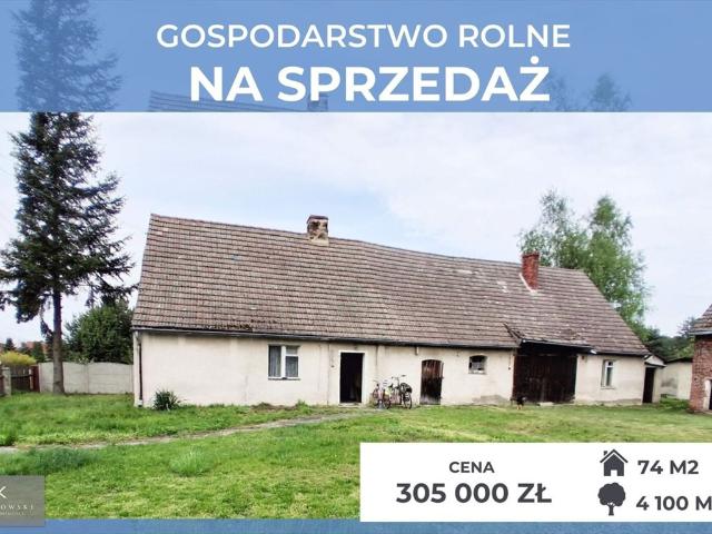 Dom z dużą działką i zabudowaniami w Pokój