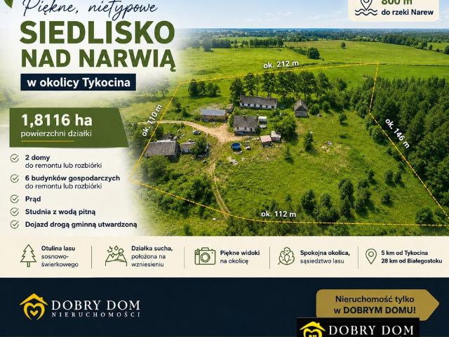 Dom z dużą działką potencjał pod agroturystykę lub pensjonat
