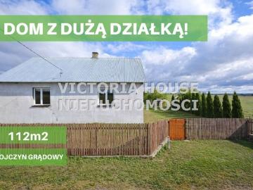 Dom z dużą działką w spokojnej okolicy, 112 m2