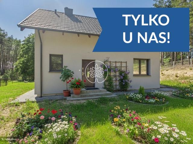 Dom z lasem, tarasem i ciszą – idealny dla ceniących spokój
