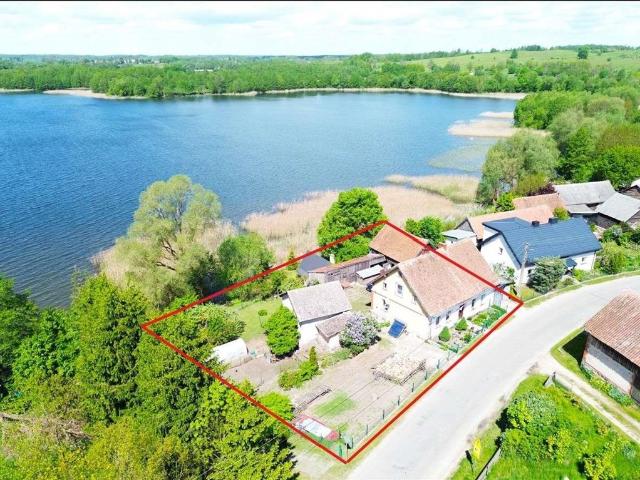 Dom z linią brzegową jeziora Rańsk 123 m2