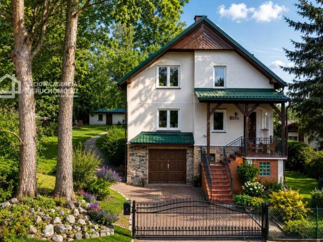 Dom z ogrodem i domkiem gości 174 m² pod Gowidlińskim jeziorom