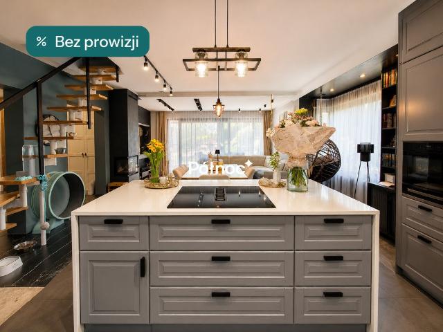 Dom z projektu Alabama 128 m² w Zajezierzu z ogrodem