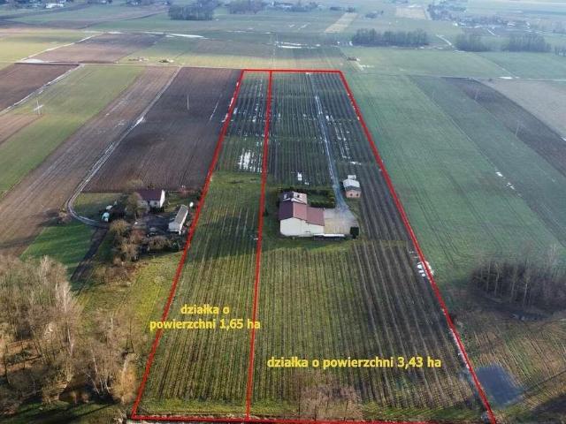 Dom z sadem i halą chłodniczą – inwestycja w Chomętowie
