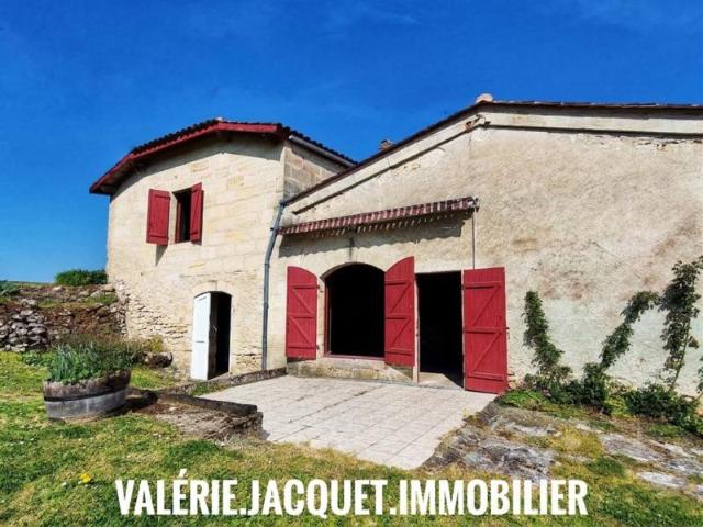 Domaine de Caractère à Saint Cibard au couer du Saint émilionnais. Authenticité & Potentiel
