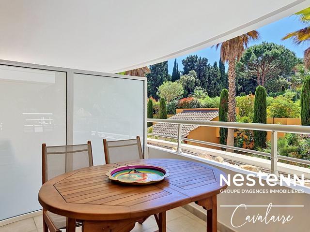 Domaine de la Baie à Cavalaire sur Mer T2 47 m² avec cave. 47m² Cavalaire sur Mer
