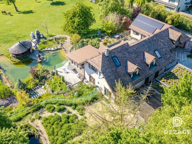 Domaine d'exception à 15 min de Lausanne: 5 500 m² de nature, écosystème privé et potentiel unique