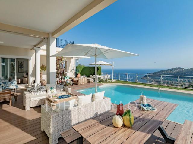 Domaine privé – Vue panoramique sur la rade de Villefranche. 310m² Villefranche sur Mer