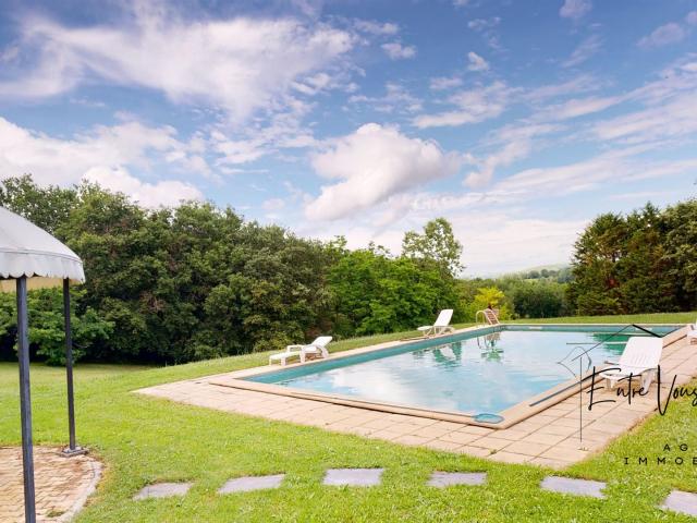 Domaine 4 ha Maison XVIIe Gîtes / Chevaux / Projet pro 250m² Casteljaloux