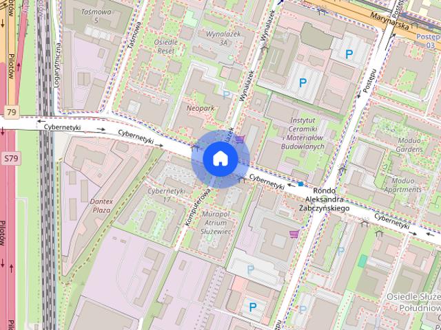 Domaniewska | 95 m² | Taras 60 m² | 3 sypialnie | 2 garaże