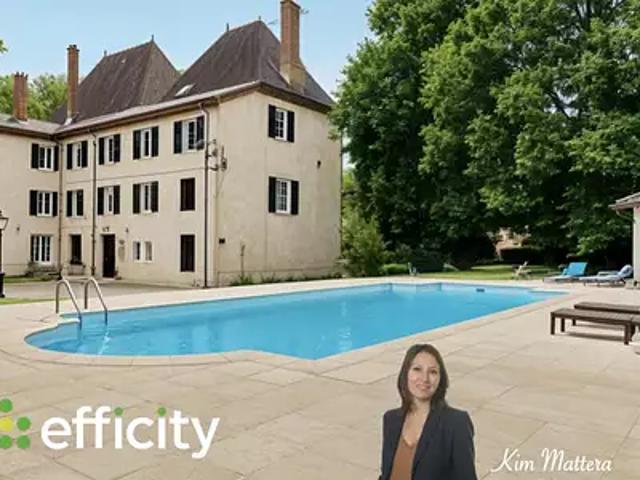 Domarin 38300 Achat / Vente appartement 6 pièces t6 au dernier étage piscine