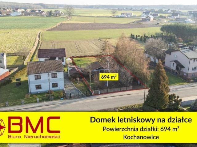Domek letniskowy 40 m² w Kochanowicach, las, ogrzewanie polecam!