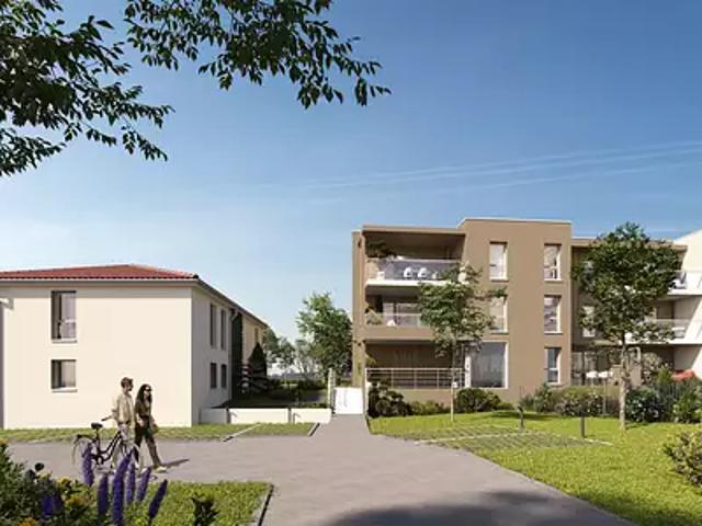 Domène 38420 Programme neuf appartement neuf à vendre t3 RT 2012