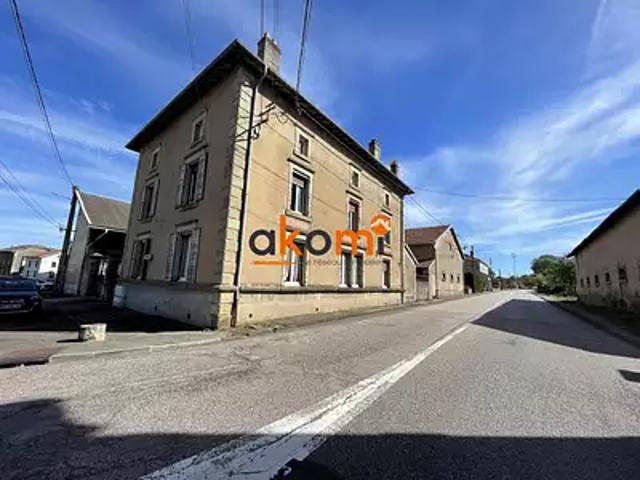 Domèvre sur Vezouze 54450 Achat / Vente maison 7 pièces t7