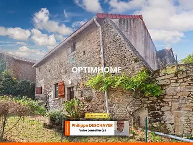 Dompierre les Eglises 87190 Achat / Vente maison 3 pièces t3 terrasse