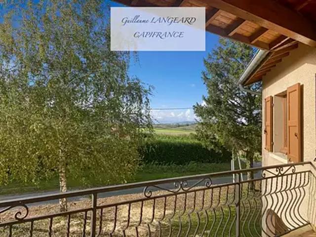 Dompierre sur Chalaronne 01400 Achat / Vente maison 7 pièces t7 jardin terrasse